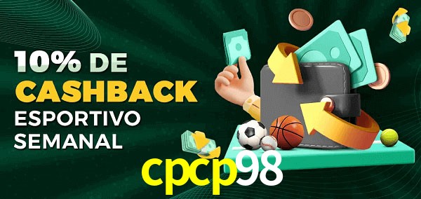 10% de bônus de cashback na cpcp98